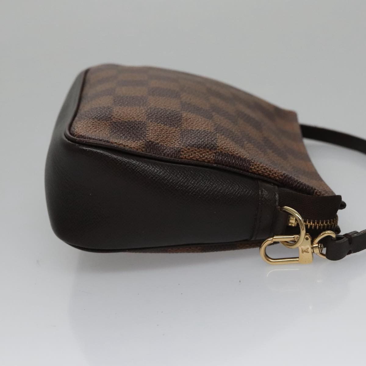 Louis Vuitton Trousse A Maquillage Brush Brown Canvas Clutch Bag Size ONE SIZE - 3 Thumbnail