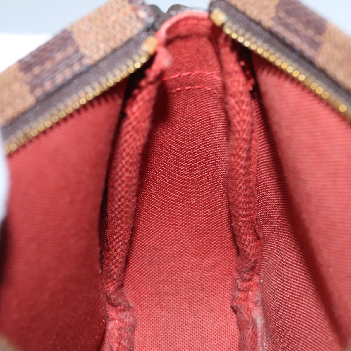 Louis Vuitton Trousse A Maquillage Brush Brown Canvas Clutch Bag Size ONE SIZE - 18 Thumbnail