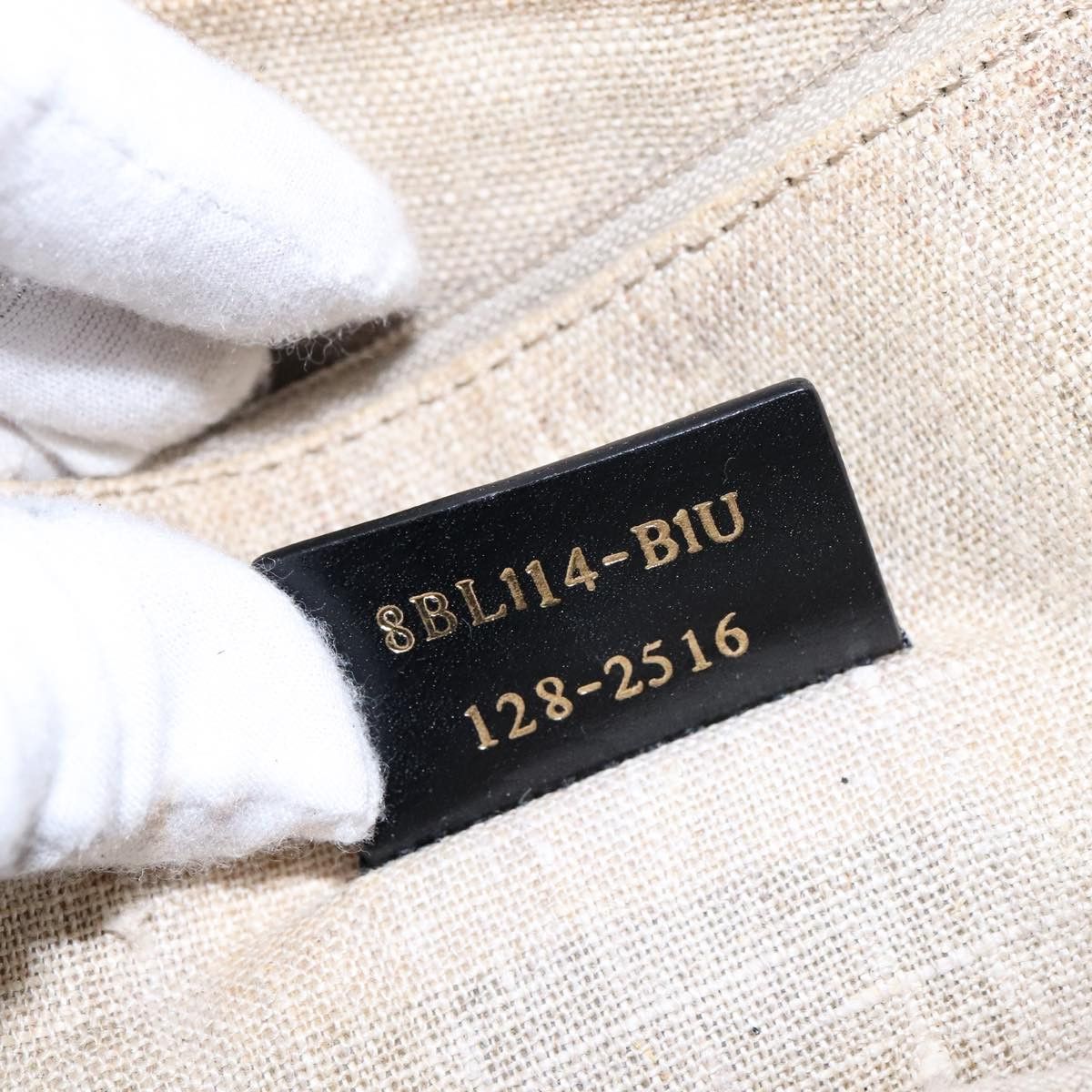 Fendi Chameleon Beige Canvas Handbag (Pre-Owned) Size ONE SIZE - 14 Thumbnail