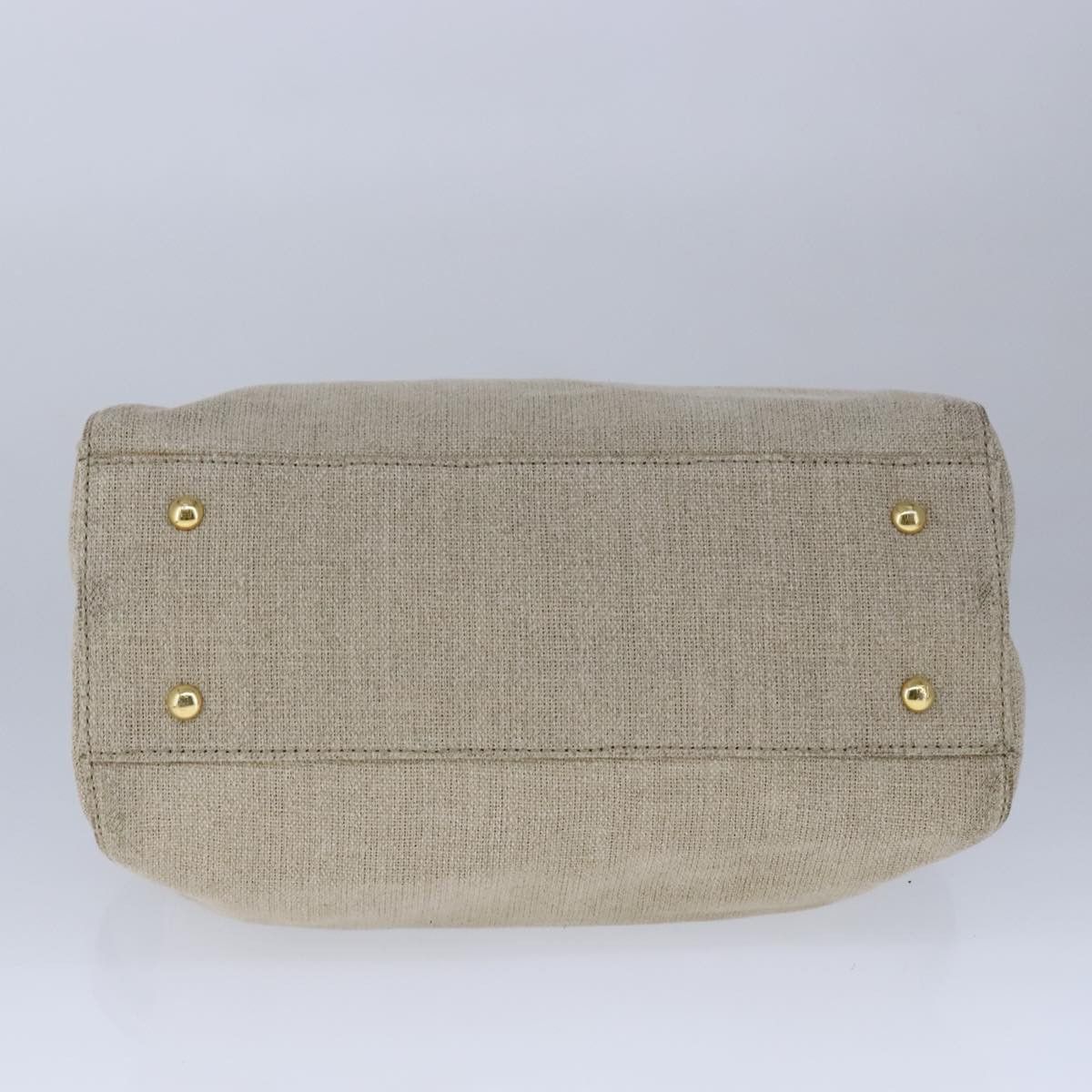 Fendi Chameleon Beige Canvas Handbag (Pre-Owned) Size ONE SIZE - 20 Thumbnail