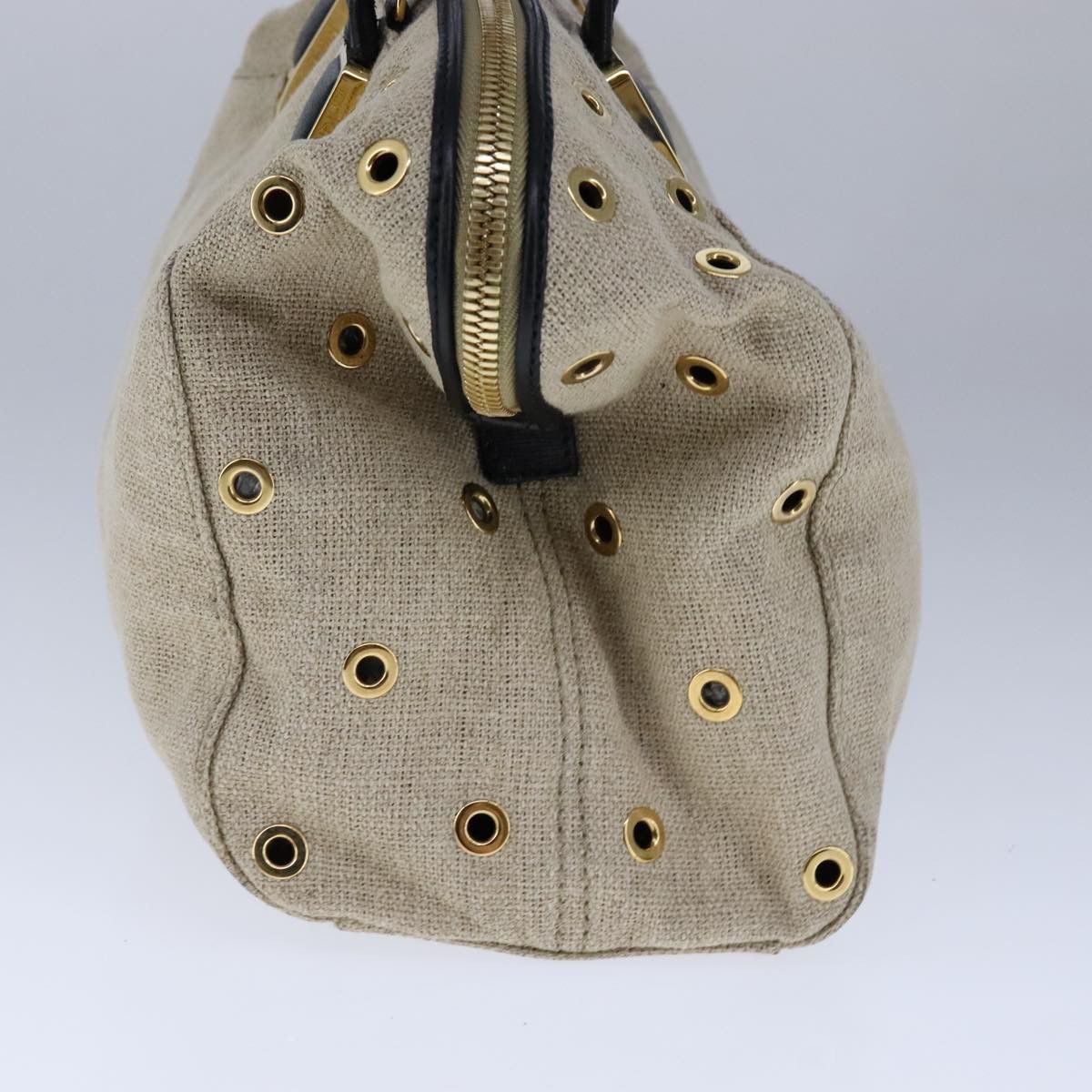 Fendi Chameleon Beige Canvas Handbag (Pre-Owned) Size ONE SIZE - 3 Thumbnail