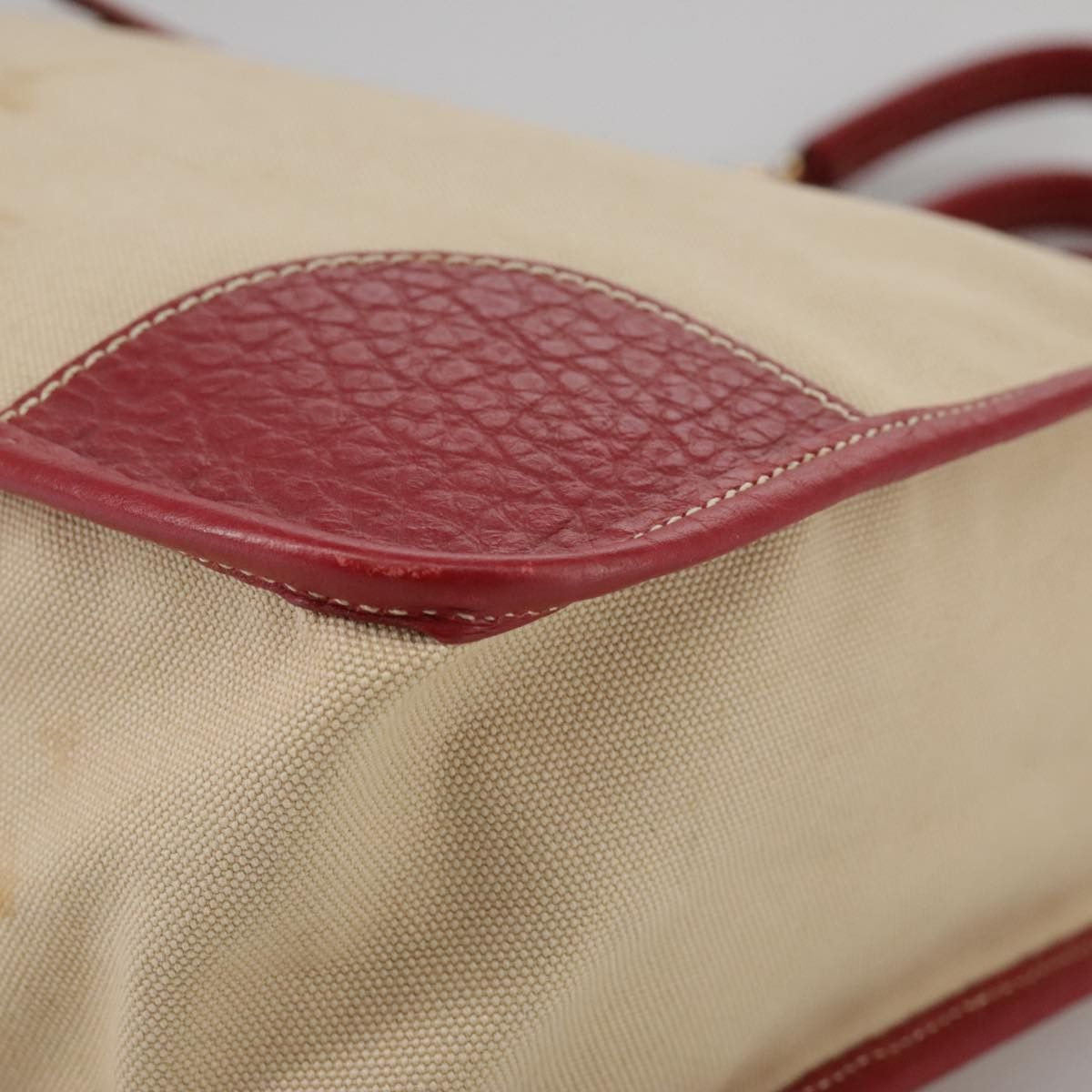 Prada Beige Canvas Tote Bag (Pre-Owned) Size ONE SIZE - 8 Thumbnail