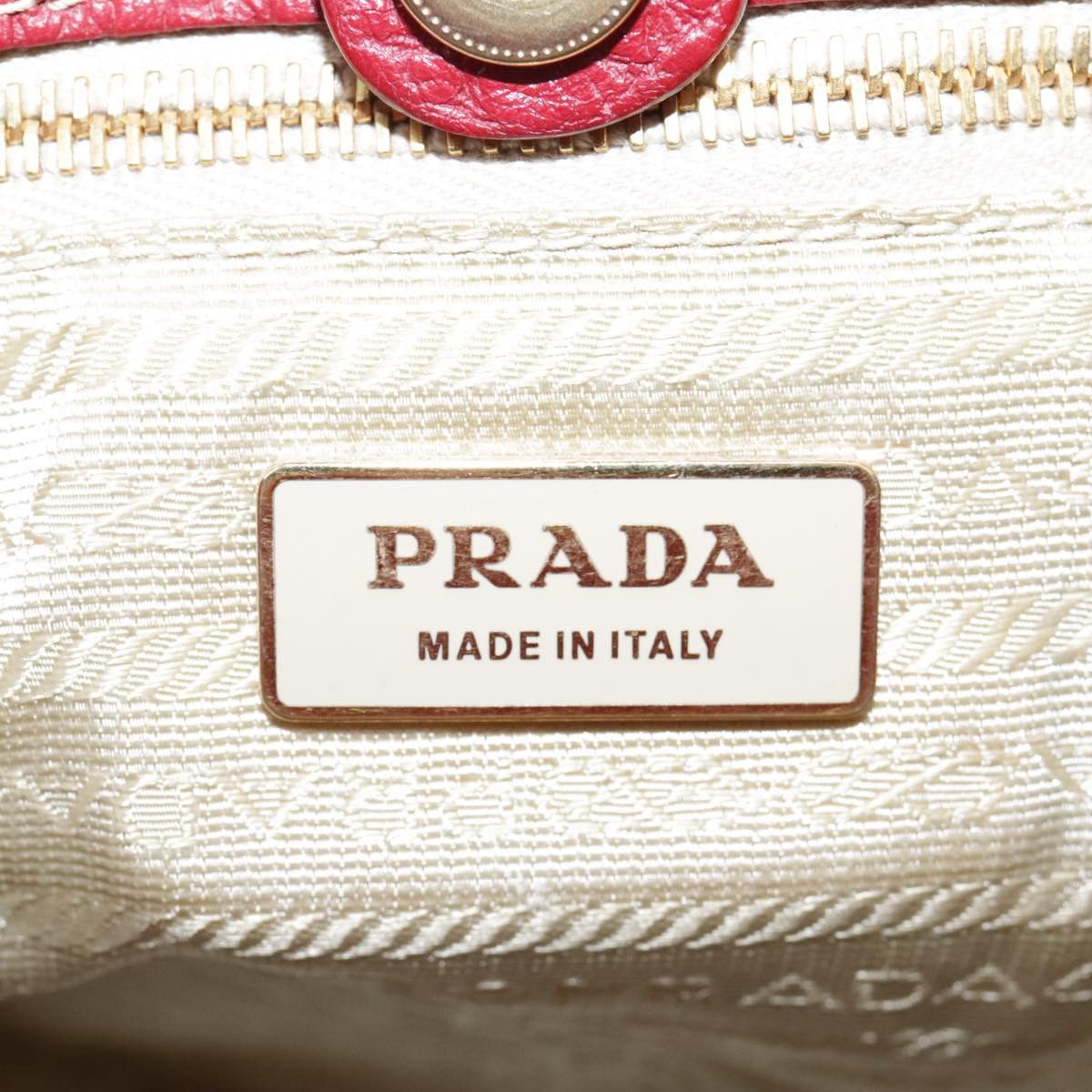 Prada Beige Canvas Tote Bag (Pre-Owned) Size ONE SIZE - 14 Thumbnail