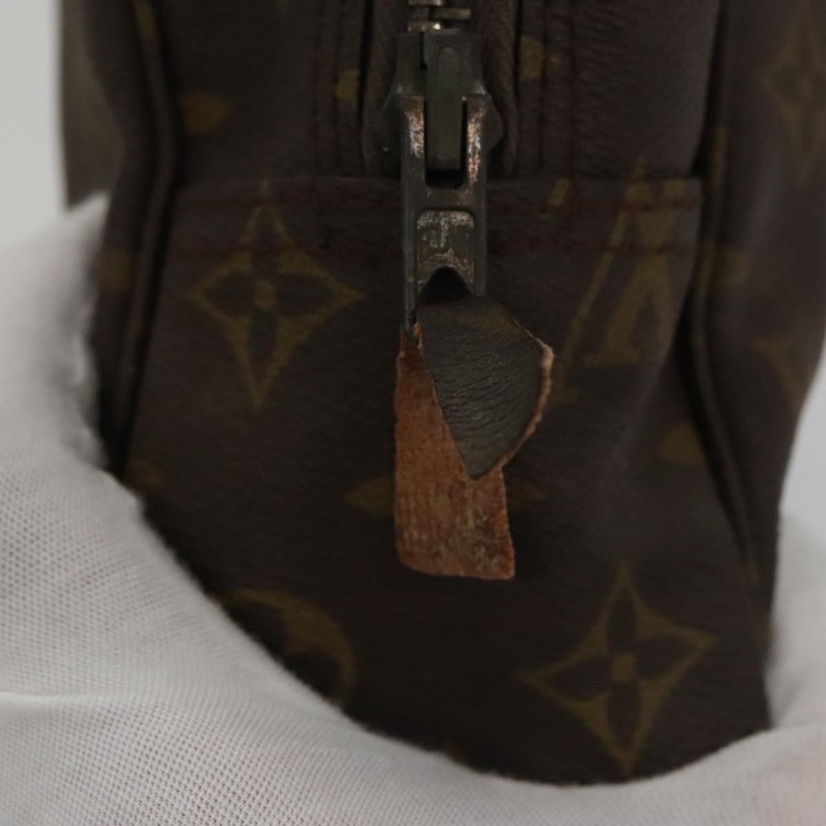 Louis Vuitton Trousse Toilette 28 Brown Canvas Clutch Bag (Pre-Owned) Size ONE SIZE - 13 Thumbnail