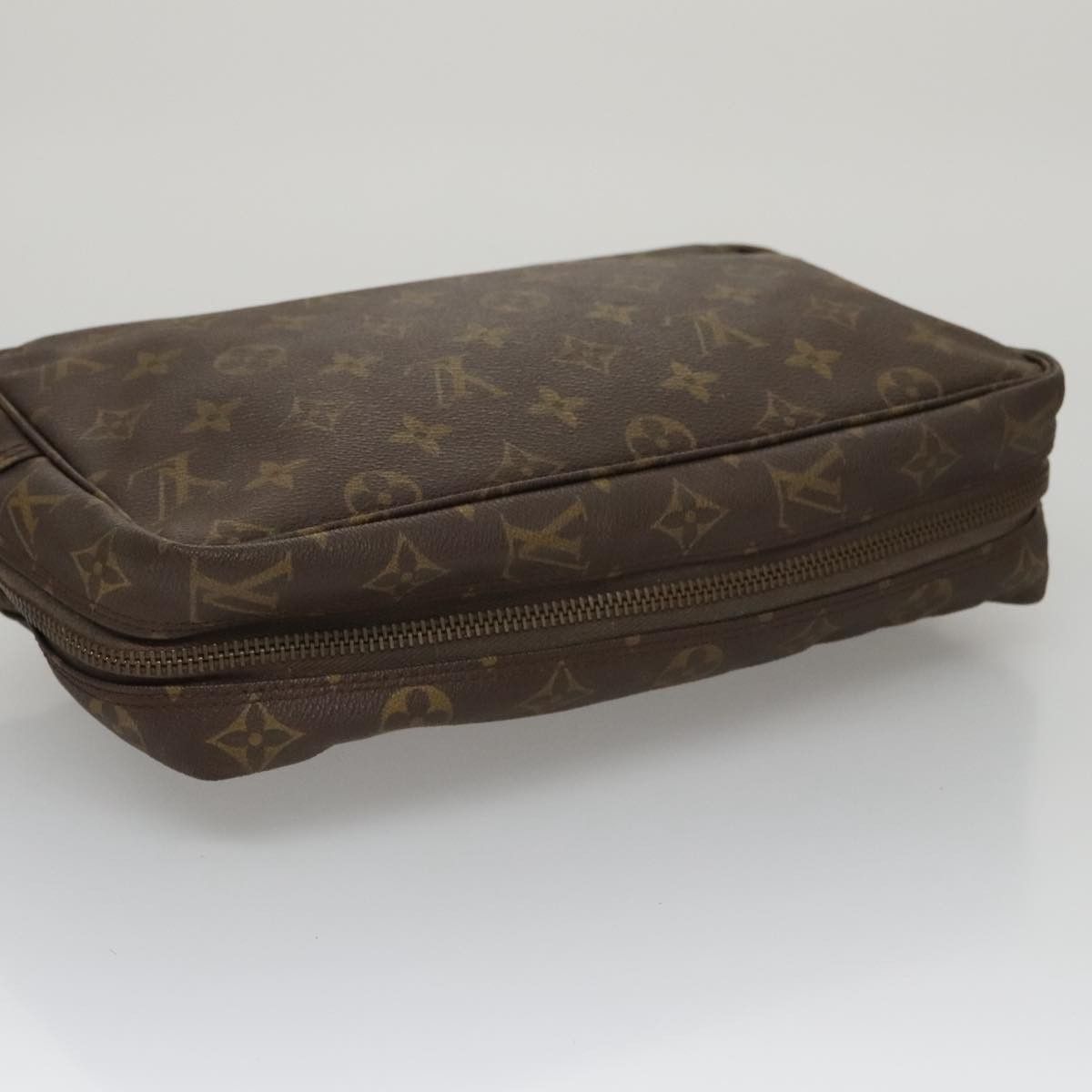 Louis Vuitton Trousse Toilette 28 Brown Canvas Clutch Bag (Pre-Owned) Size ONE SIZE - 12 Thumbnail
