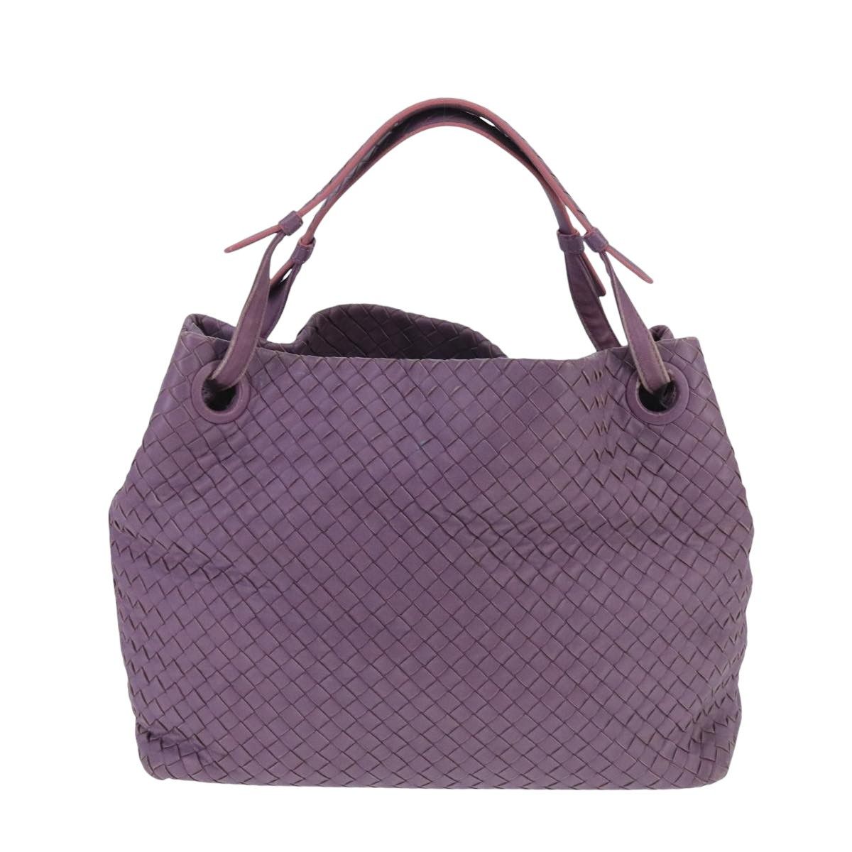 Bottega Veneta Garda Purple Leather Handbag (Pre-Owned) Size ONE SIZE - 2 Thumbnail
