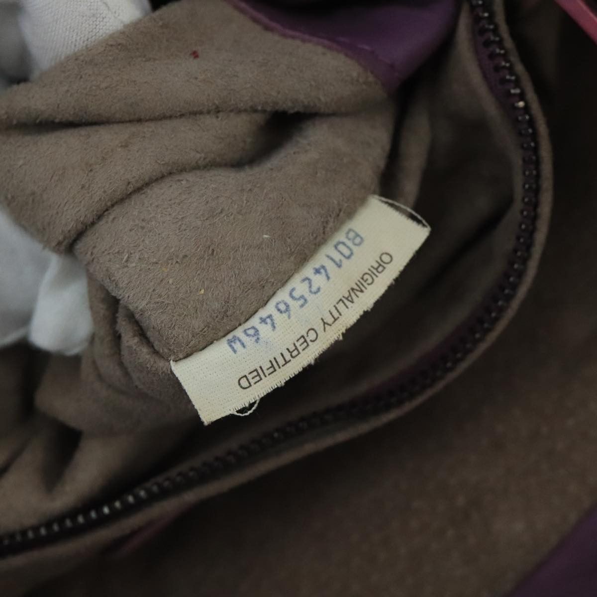 Bottega Veneta Garda Purple Leather Handbag (Pre-Owned) Size ONE SIZE - 19 Thumbnail