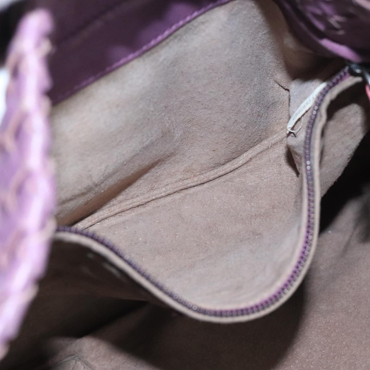 Bottega Veneta Garda Purple Leather Handbag (Pre-Owned) Size ONE SIZE - 18 Thumbnail