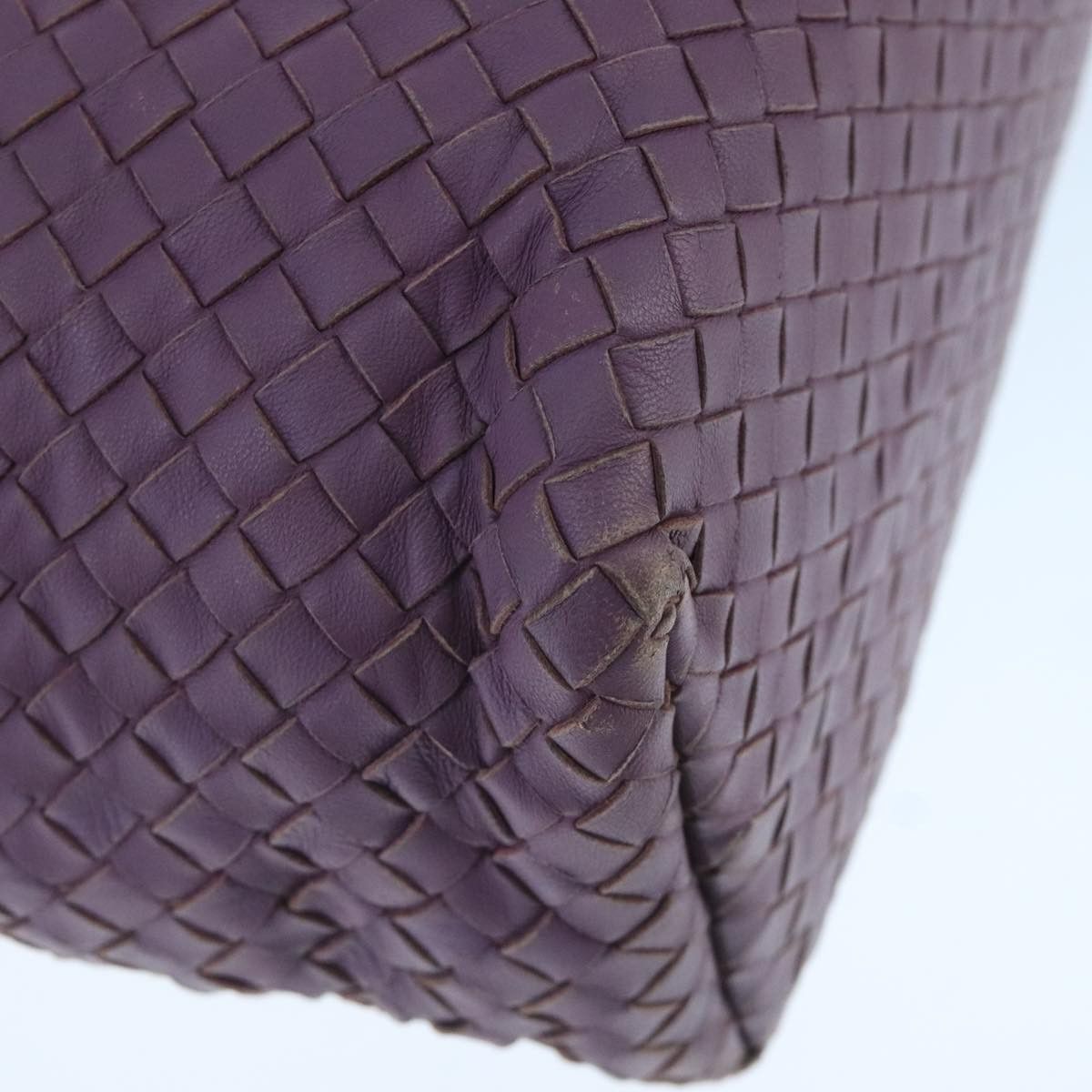 Bottega Veneta Garda Purple Leather Handbag (Pre-Owned) Size ONE SIZE - 13 Thumbnail