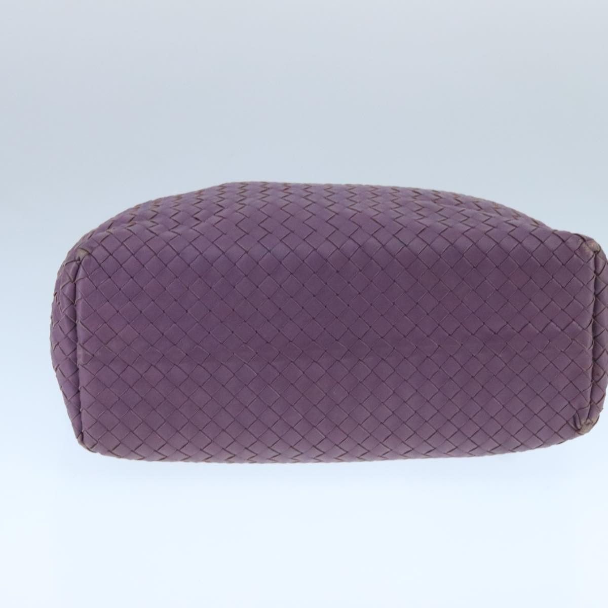 Bottega Veneta Garda Purple Leather Handbag (Pre-Owned) Size ONE SIZE - 9 Thumbnail