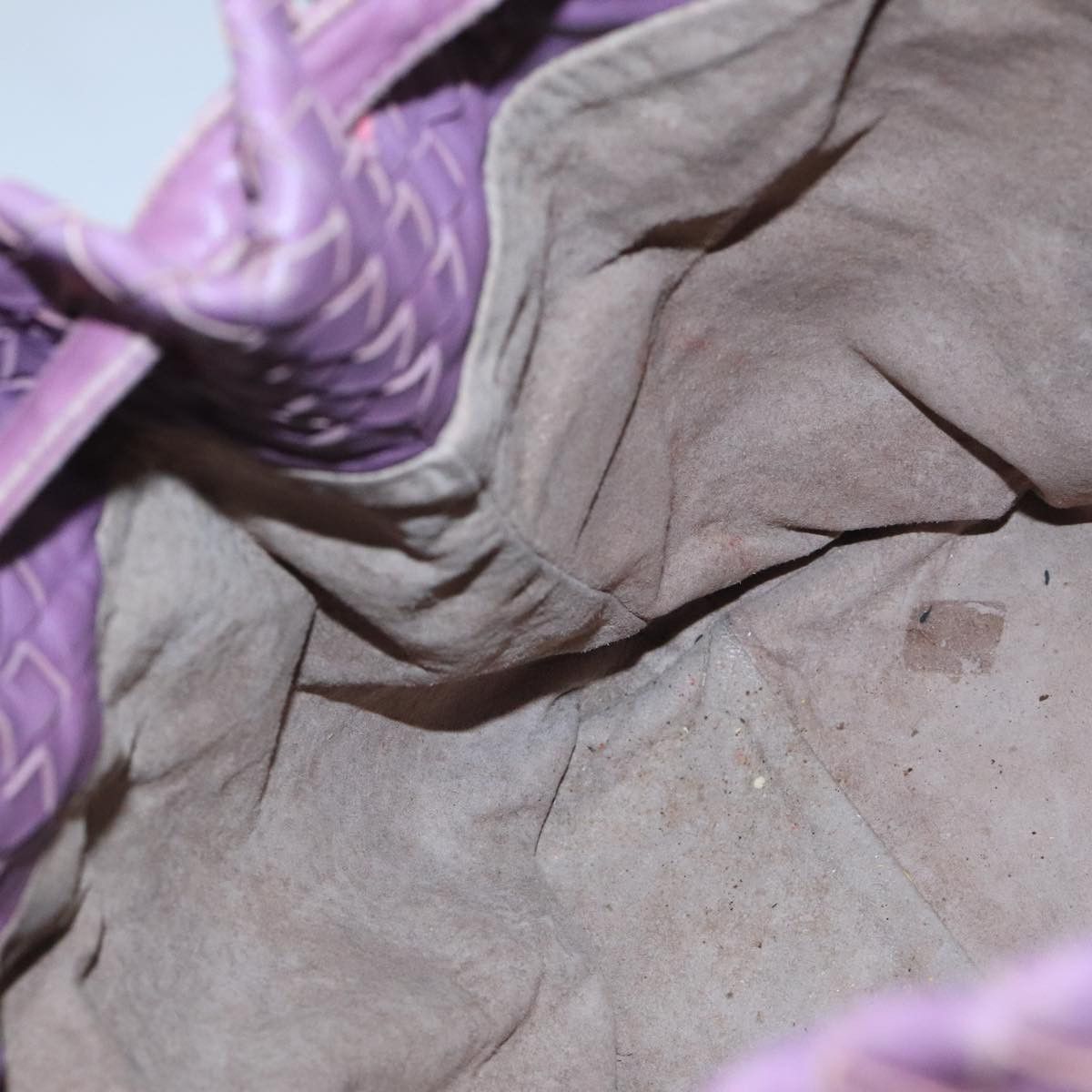 Bottega Veneta Garda Purple Leather Handbag (Pre-Owned) Size ONE SIZE - 17 Thumbnail