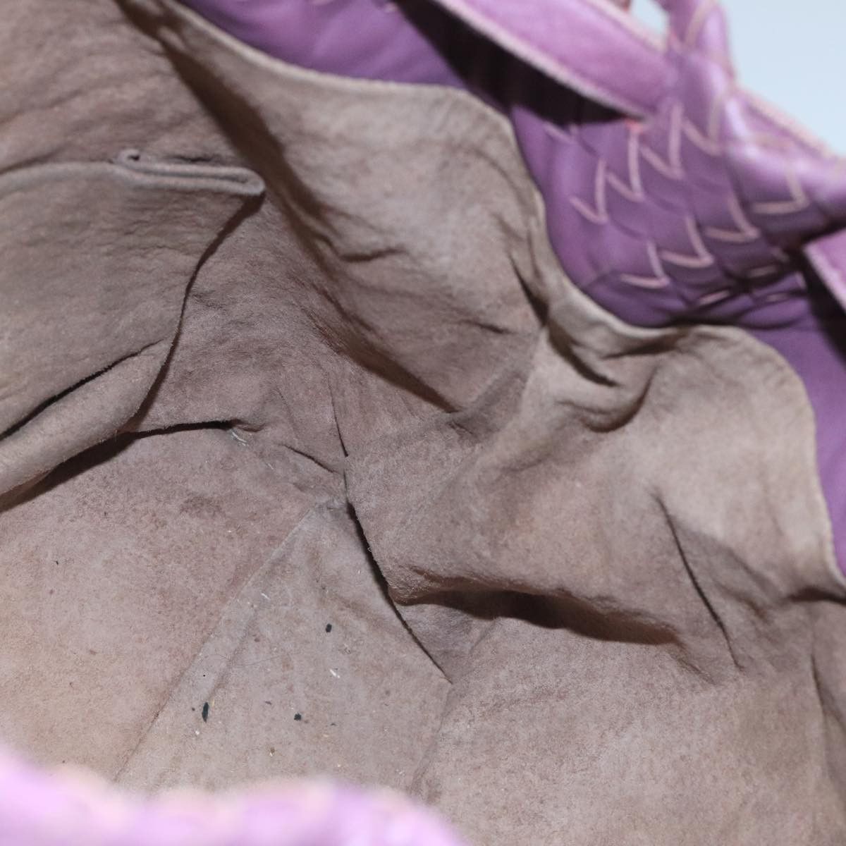Bottega Veneta Garda Purple Leather Handbag (Pre-Owned) Size ONE SIZE - 16 Thumbnail