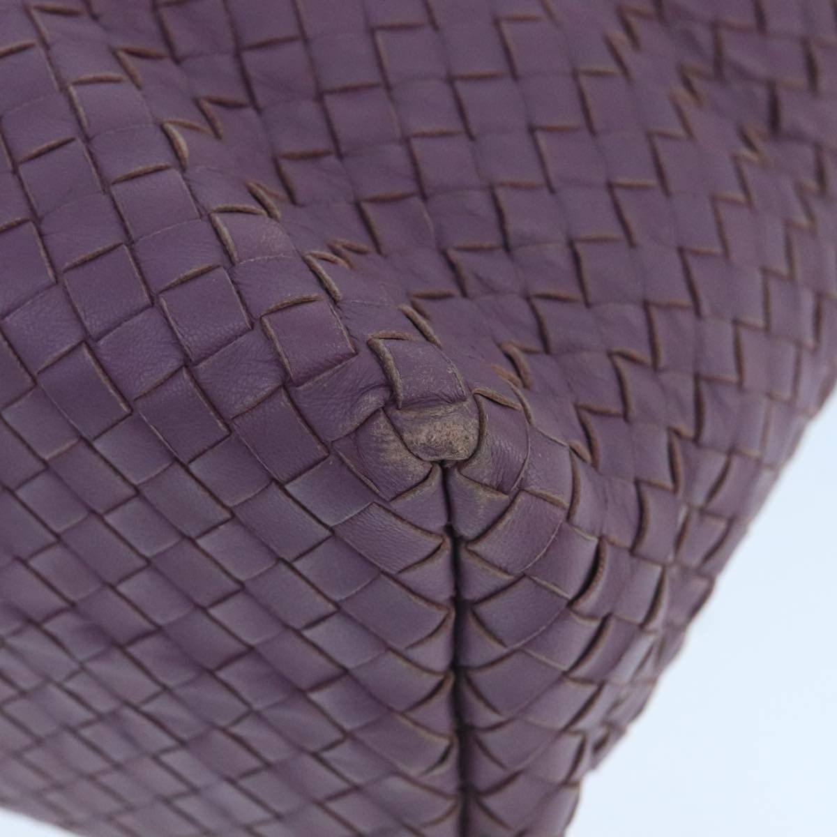 Bottega Veneta Garda Purple Leather Handbag (Pre-Owned) Size ONE SIZE - 10 Thumbnail