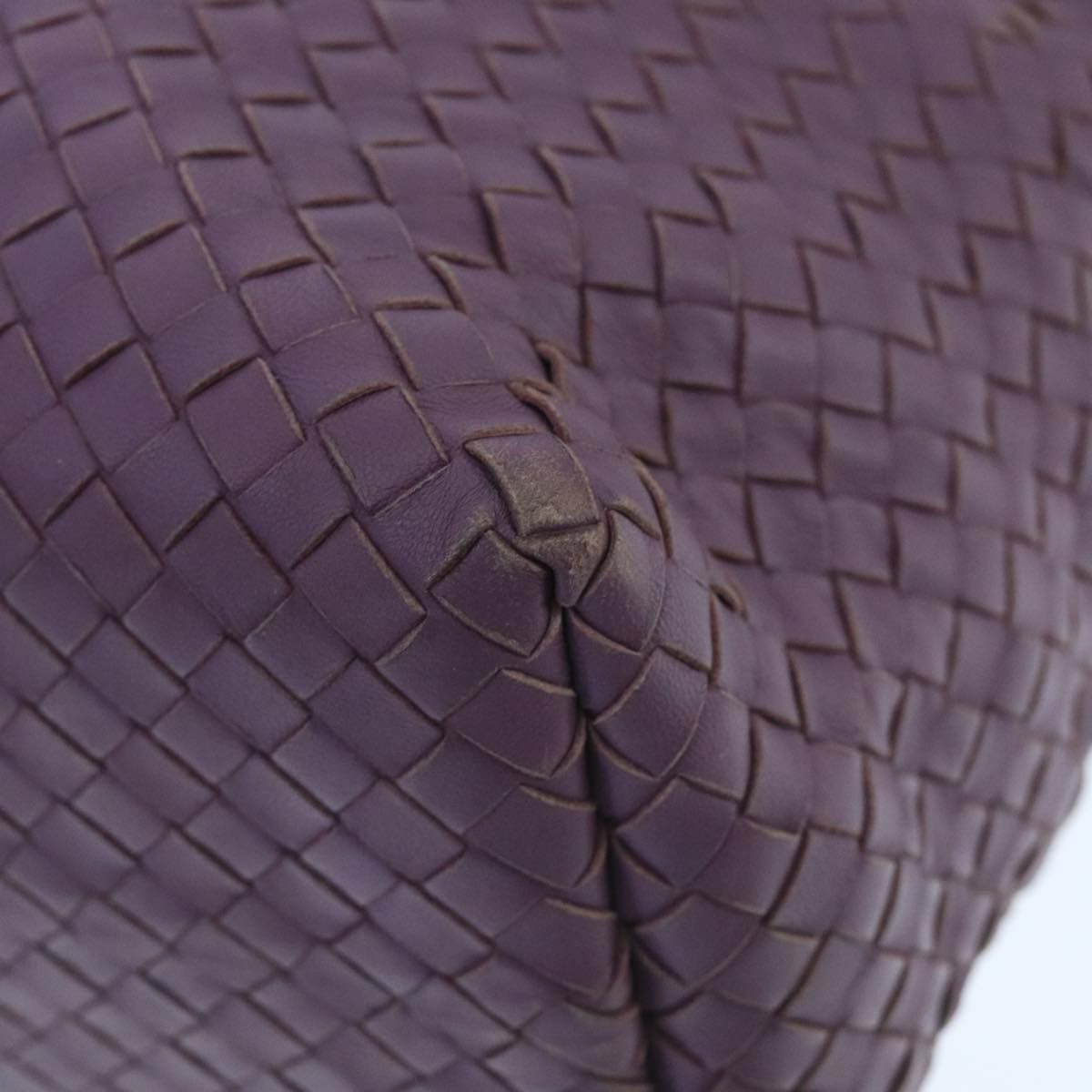 Bottega Veneta Garda Purple Leather Handbag (Pre-Owned) Size ONE SIZE - 12 Thumbnail