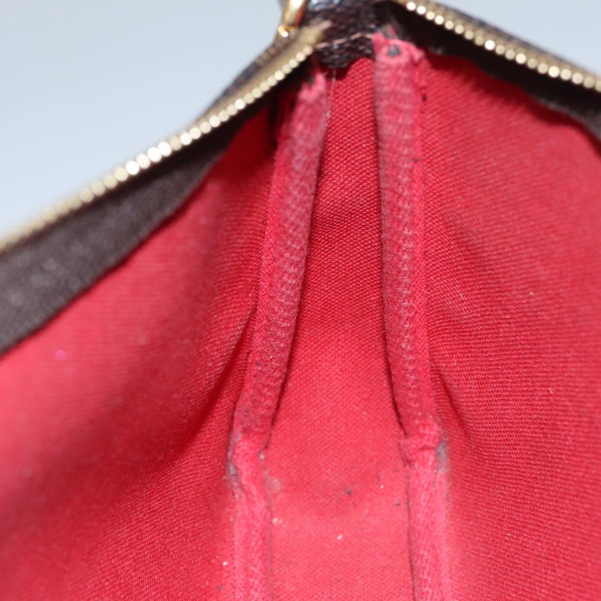 Louis Vuitton Pochette Accessoire Brown Canvas Clutch Bag (Pre-Owned) Size ONE SIZE - 15 Thumbnail