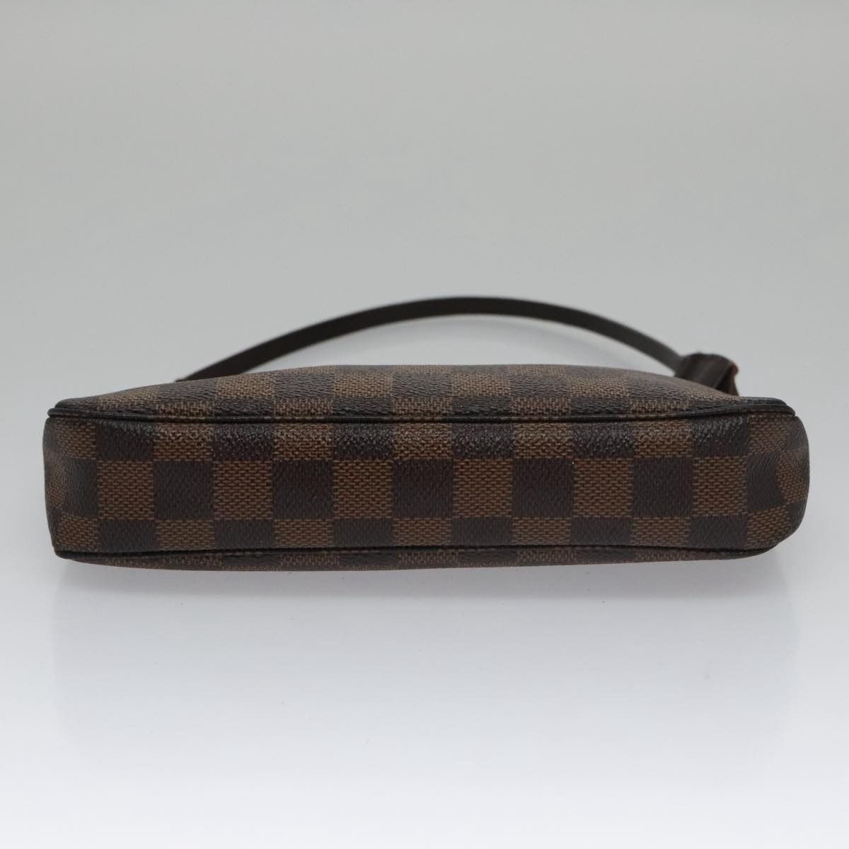 Louis Vuitton Pochette Accessoire Brown Canvas Clutch Bag (Pre-Owned) Size ONE SIZE - 7 Thumbnail