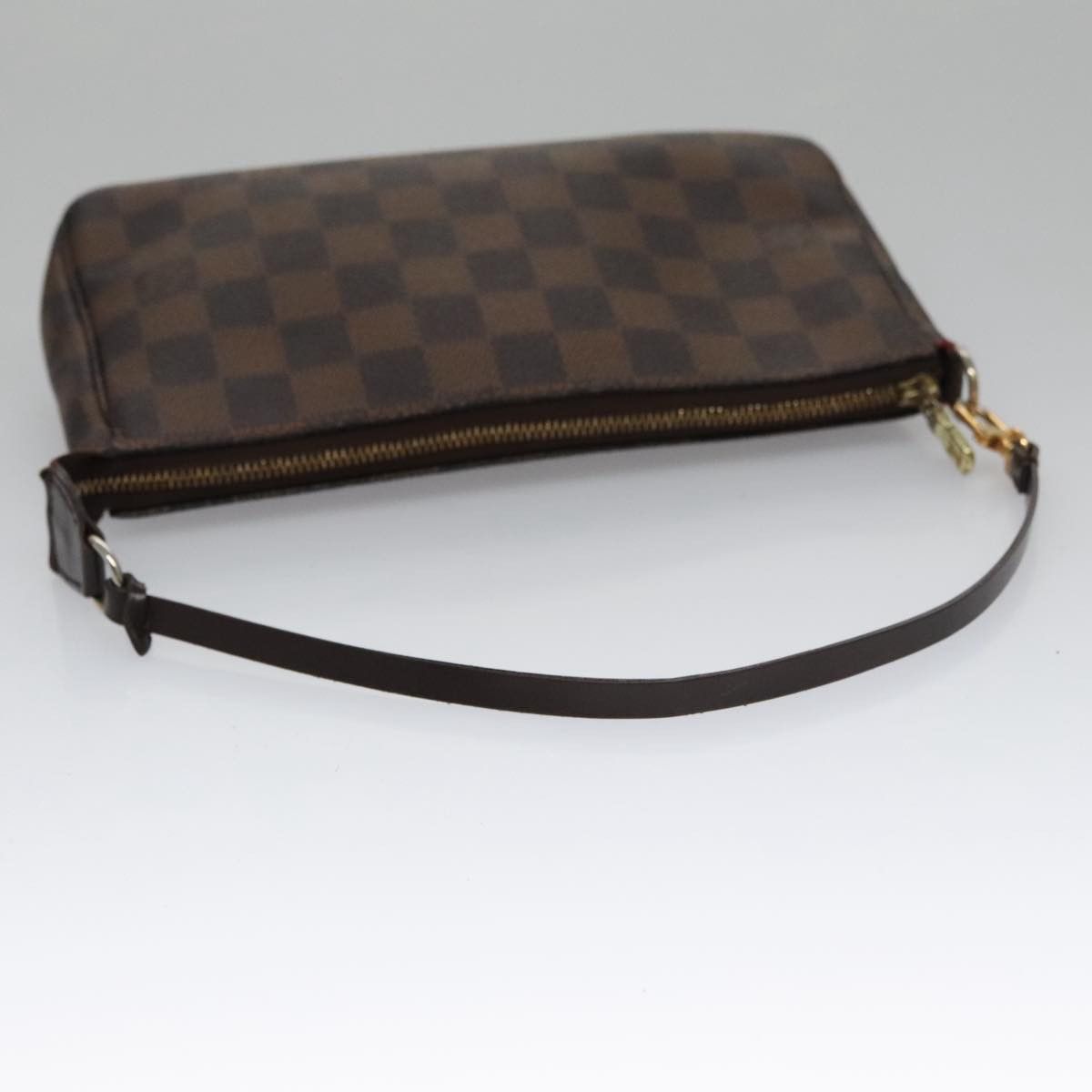 Louis Vuitton Pochette Accessoire Brown Canvas Clutch Bag (Pre-Owned) Size ONE SIZE - 5 Thumbnail