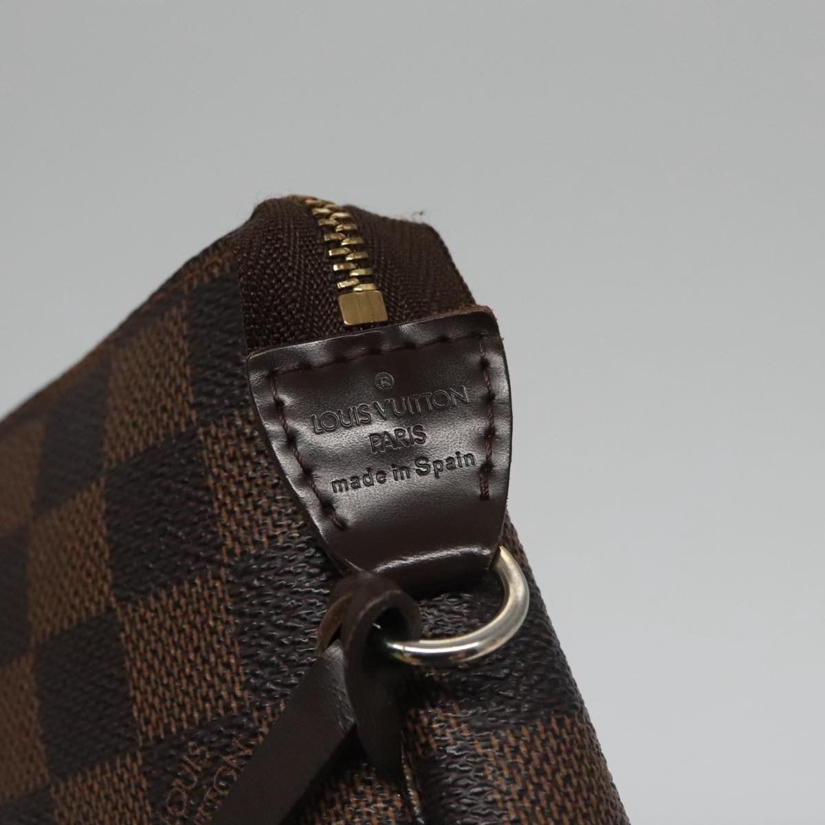 Louis Vuitton Pochette Accessoire Brown Canvas Clutch Bag (Pre-Owned) Size ONE SIZE - 18 Thumbnail