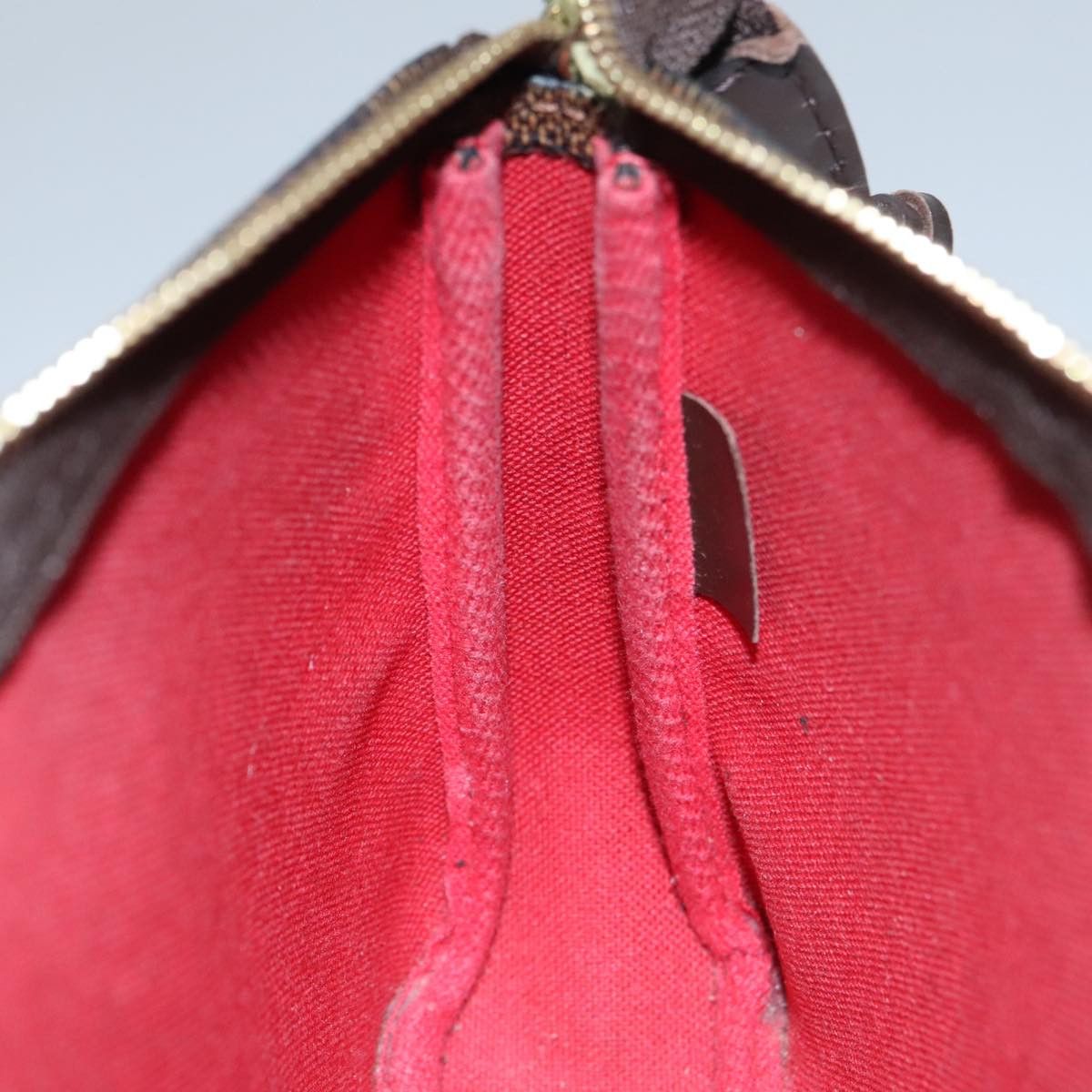 Louis Vuitton Pochette Accessoire Brown Canvas Clutch Bag (Pre-Owned) Size ONE SIZE - 14 Thumbnail