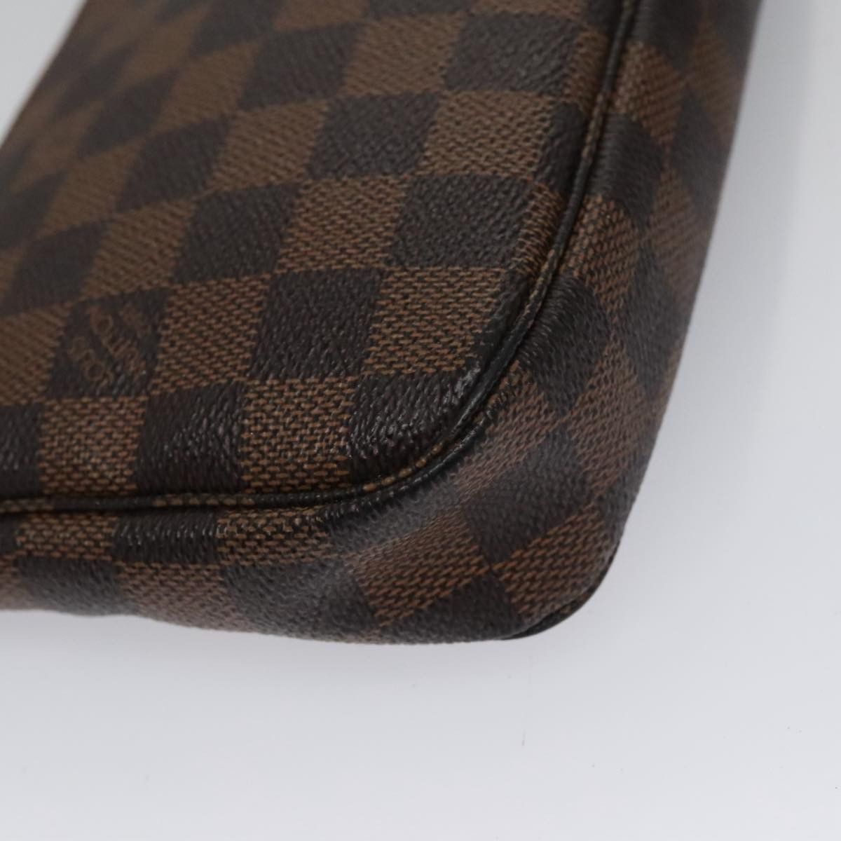Louis Vuitton Pochette Accessoire Brown Canvas Clutch Bag (Pre-Owned) Size ONE SIZE - 11 Thumbnail