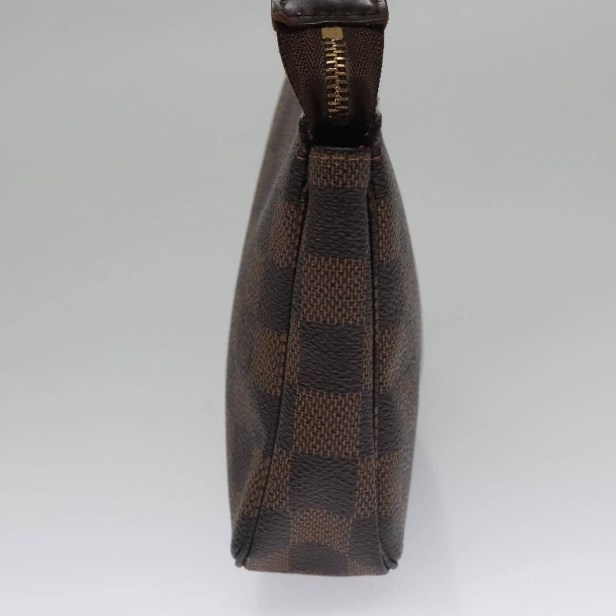 Louis Vuitton Pochette Accessoire Brown Canvas Clutch Bag (Pre-Owned) Size ONE SIZE - 3 Thumbnail