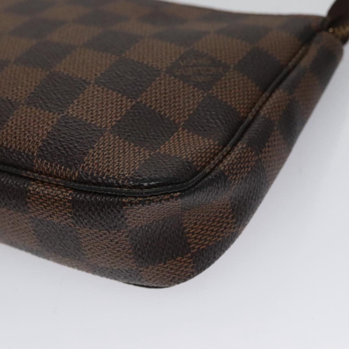 Louis Vuitton Pochette Accessoire Brown Canvas Clutch Bag (Pre-Owned) Size ONE SIZE - 8 Thumbnail