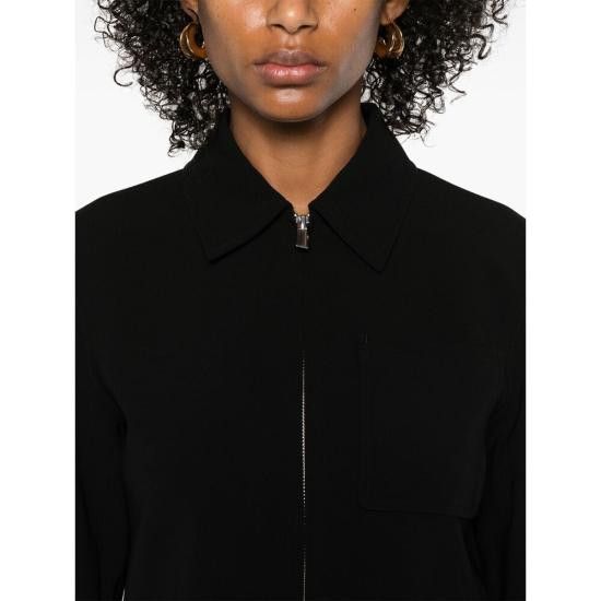 Theory THEORY Women Jackets O1109401 001 BLACK Size L / US 10 / IT 46 - 5 Thumbnail