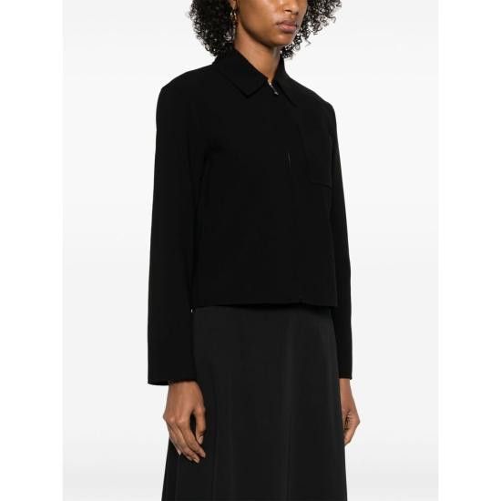 Theory THEORY Women Jackets O1109401 001 BLACK Size L / US 10 / IT 46 - 4 Thumbnail