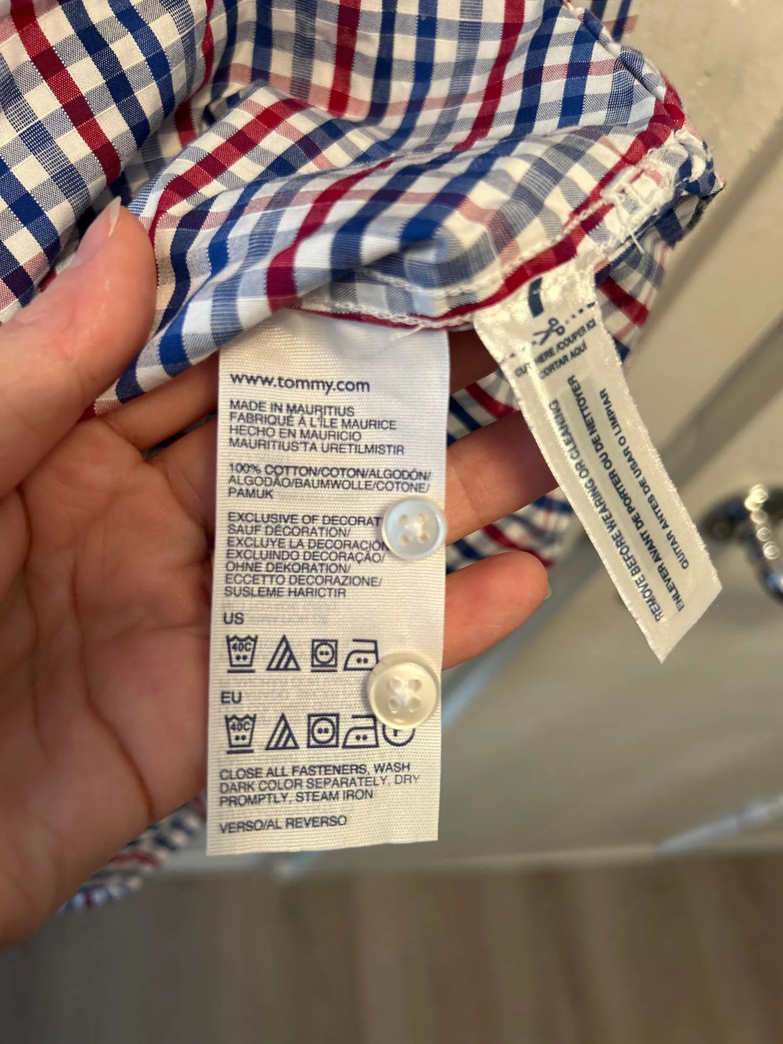 Tommy Hilfiger Tommy Hilfiger Shirt Size US M / EU 48-50 / 2 - 3 Thumbnail