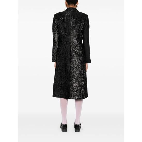 Stine Goya STINE GOYA Women Coats SGC015 2269 BLACK Size M / US 6-8 / IT 42-44 - 3 Thumbnail
