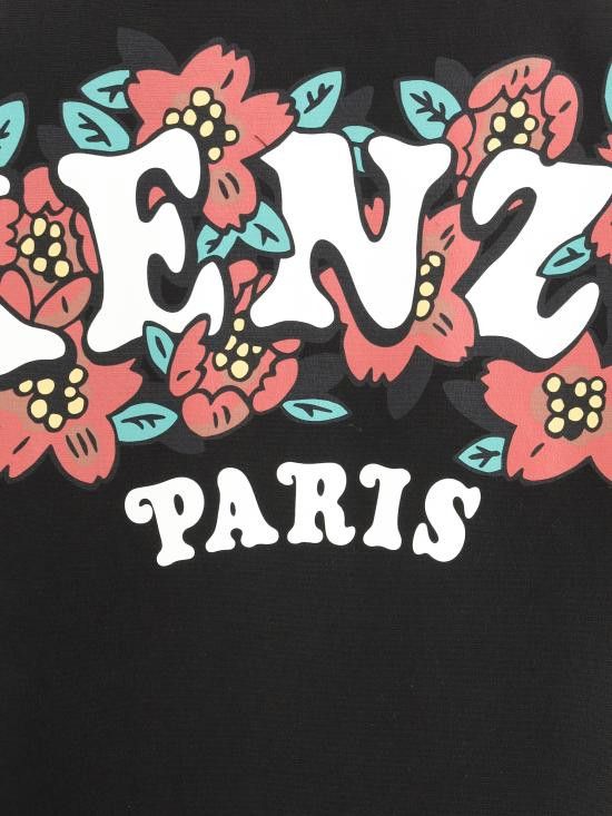 Kenzo KENZO Women Hoodies FF52SW1704MT 99J BLACK Size M / US 6-8 / IT 42-44 - 3 Thumbnail