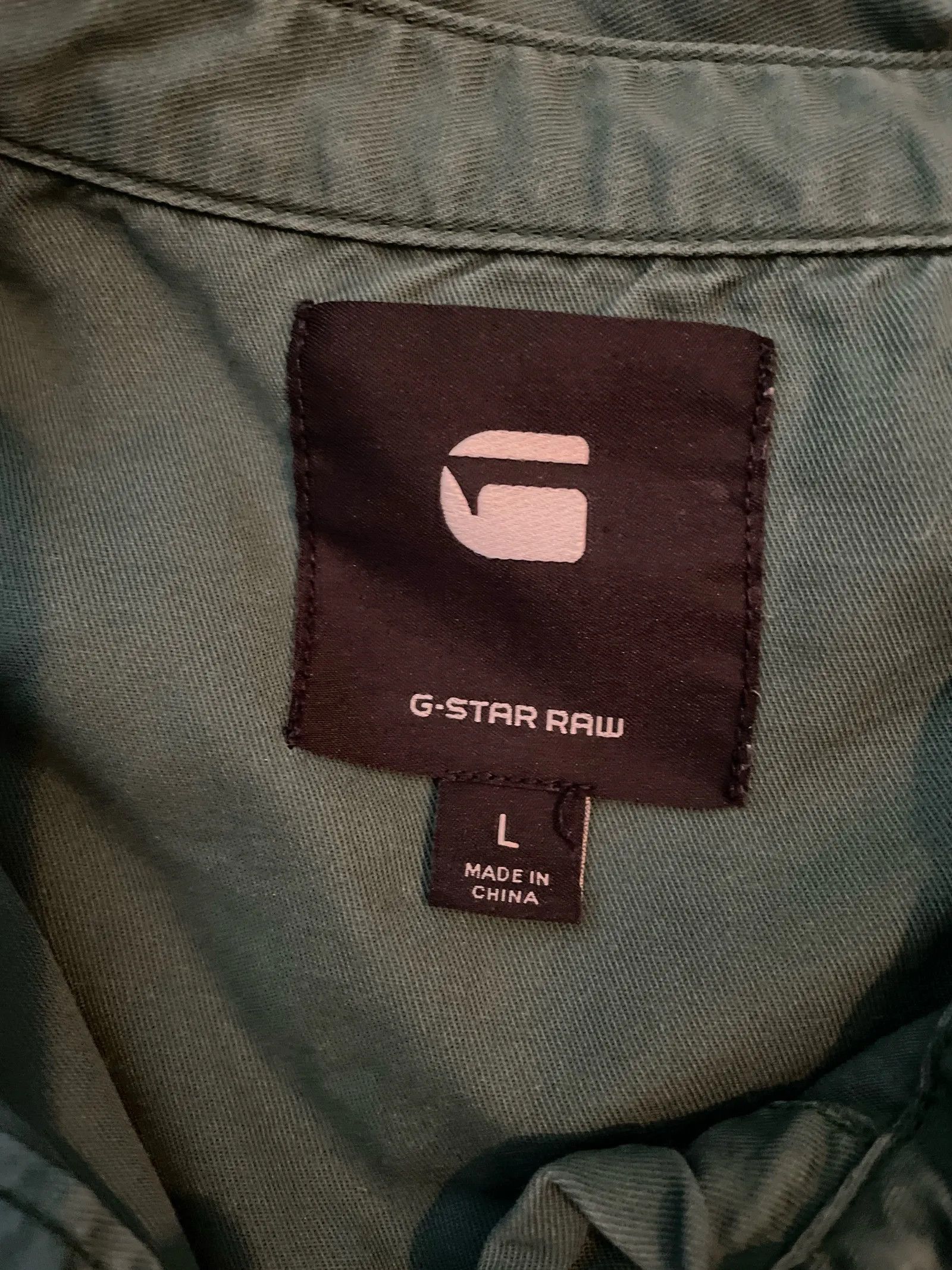 G-Star G-STAR RAW Shirt Size L / US 10 / IT 46 - 2 Thumbnail