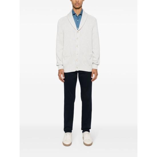 Brunello Cucinelli BRUNELLO CUCINELLI Men Long Tops MR6831718 C001 BLUE Size US L / EU 52-54 / 3 - 2 Thumbnail