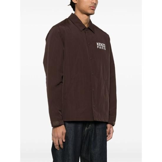 Kenzo KENZO Men Jacket FF55BL0629NT 90 BROWN Size US L / EU 52-54 / 3 - 5 Thumbnail