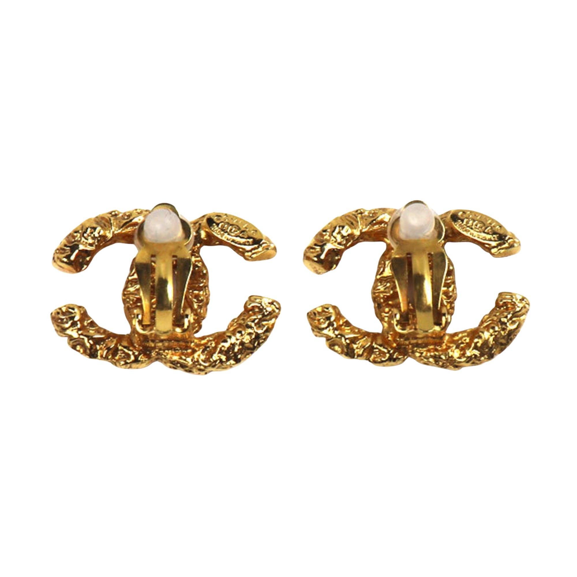 Chanel Chanel Coco Mark earring Size ONE SIZE - 2 Thumbnail