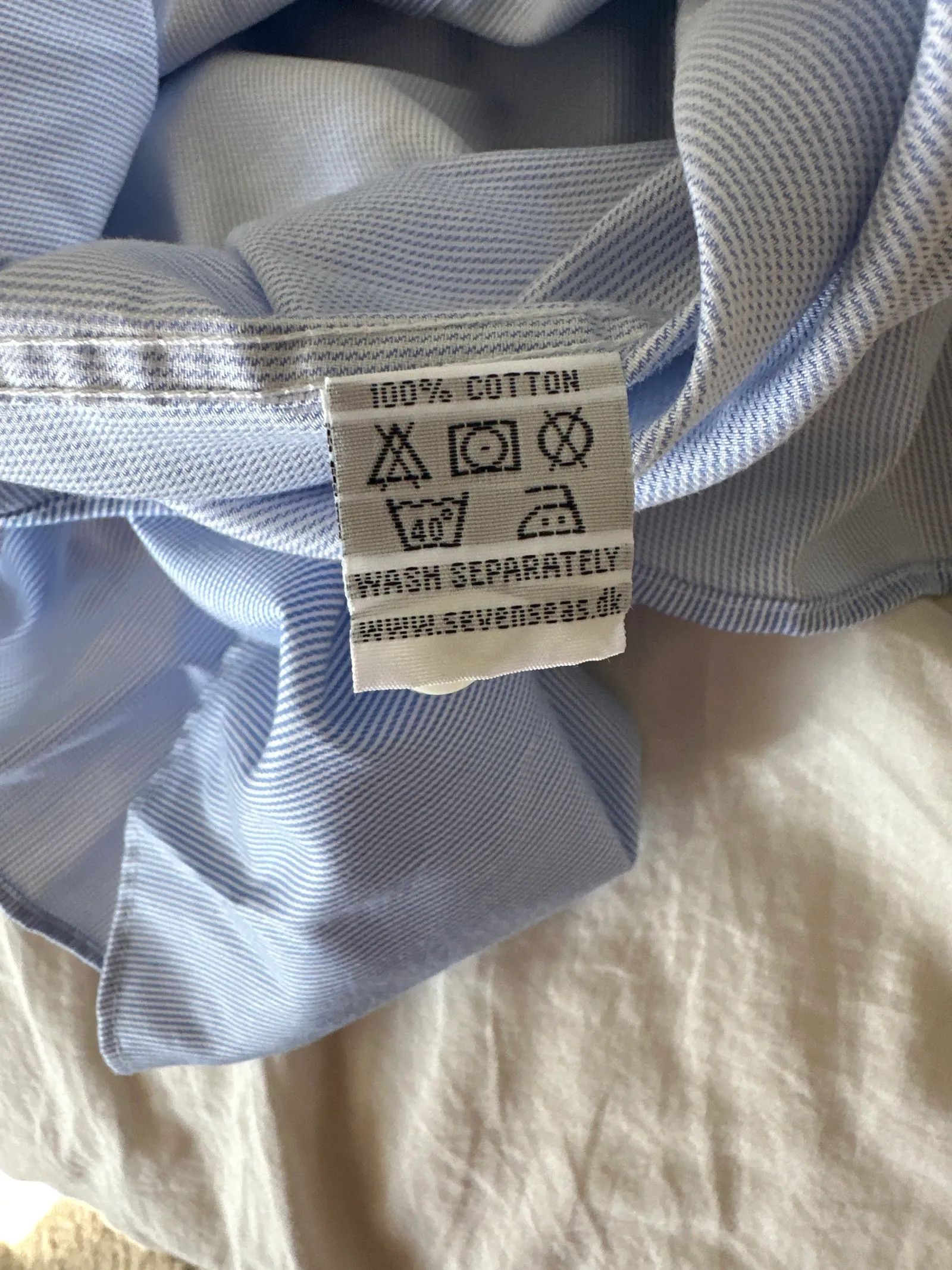 Other Seven seas non iron cotton Shirt Size US M / EU 48-50 / 2 - 3 Thumbnail