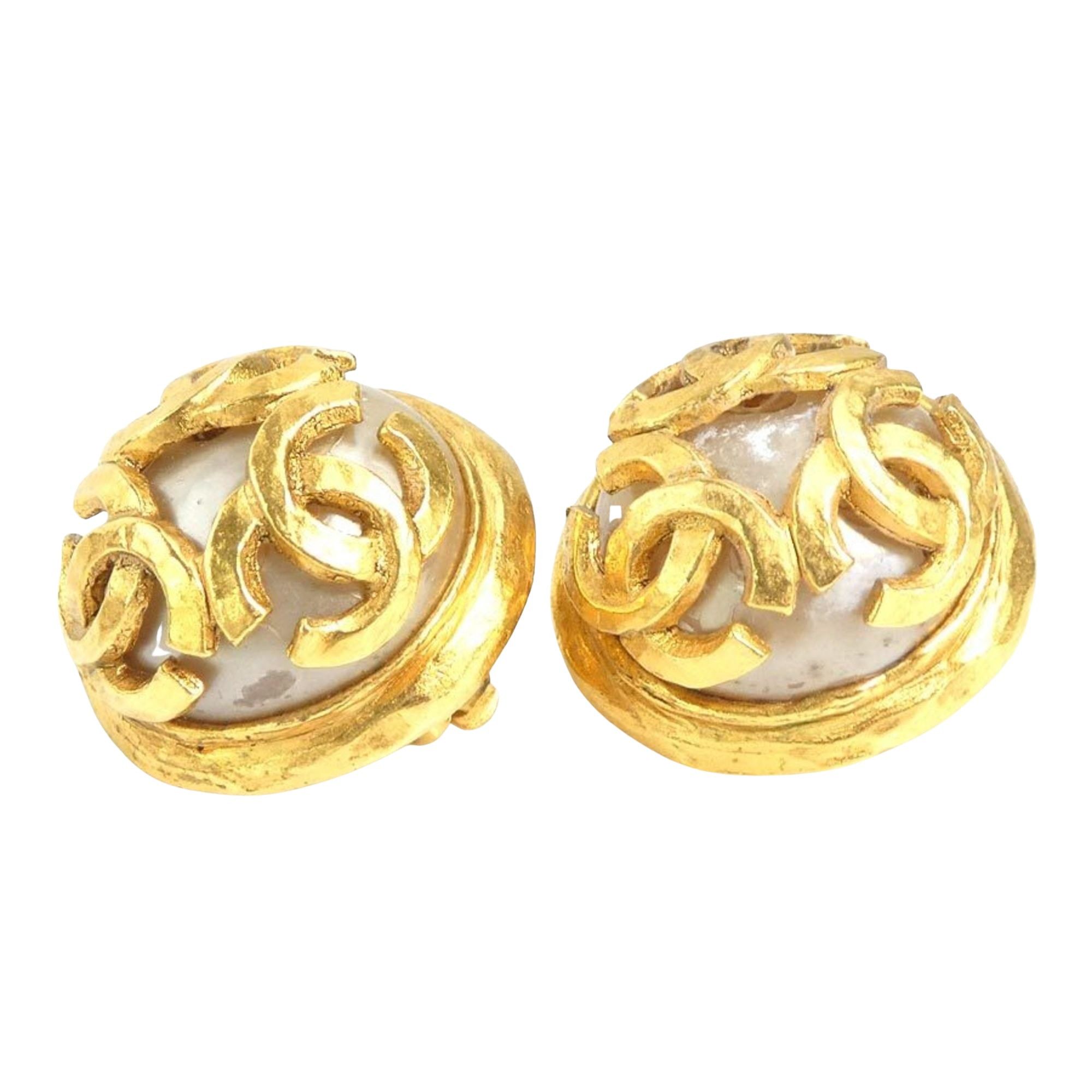 Chanel Chanel Coco Mark earring Size ONE SIZE - 2 Thumbnail