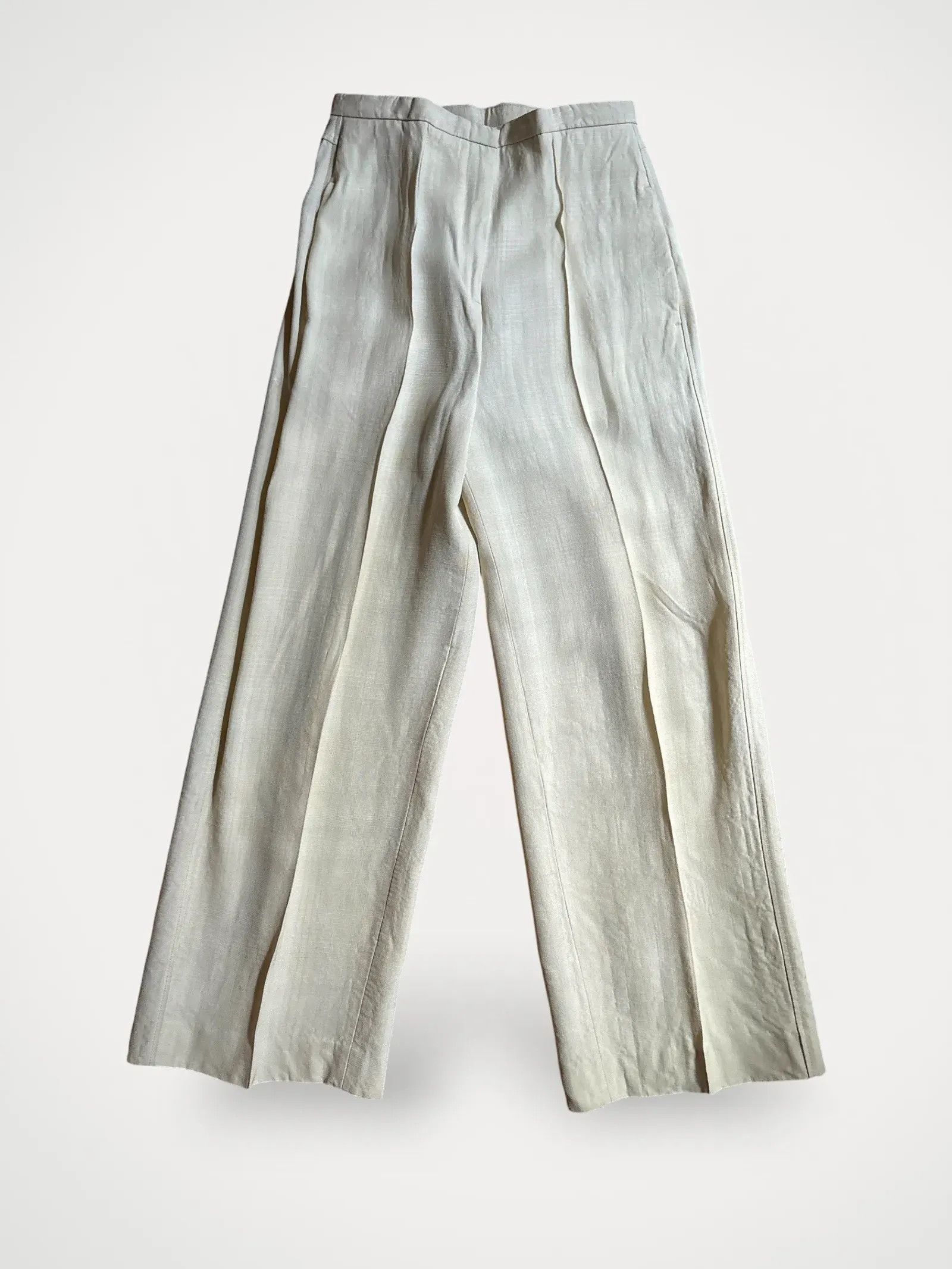 Toteme Toteme Pine Suit Trousers Pants Size 26" / US 2 / IT 38 - 2 Thumbnail
