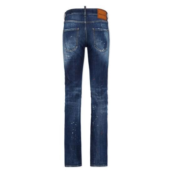 Dsquared2 DSQUARED2 Women Denim Pants S30664 S75LB1012 470 BLUE Size 27" / US 4 / IT 40 - 2 Thumbnail