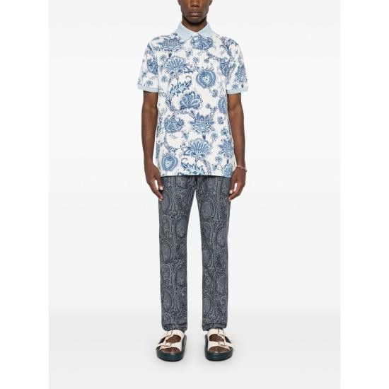 Etro ETRO Men Denim Pants AD270 MRNB0005 S9095 BLUE Size US 30 / EU 46 - 4 Thumbnail