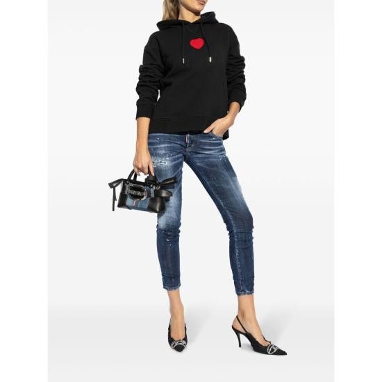 Dsquared2 DSQUARED2 Women Denims S30664 S75LB0947 470 BLUE Size 32" / US 10 / IT 46 - 5 Thumbnail