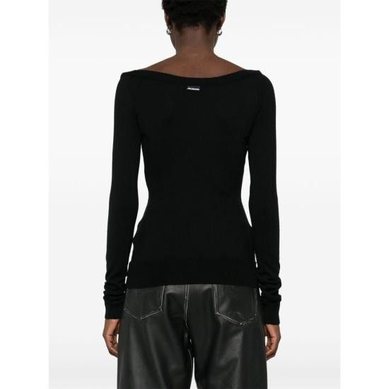 Balenciaga BALENCIAGA Women Jackets 811136 T1709 1000 BLACK Size M / US 6-8 / IT 42-44 - 5 Thumbnail