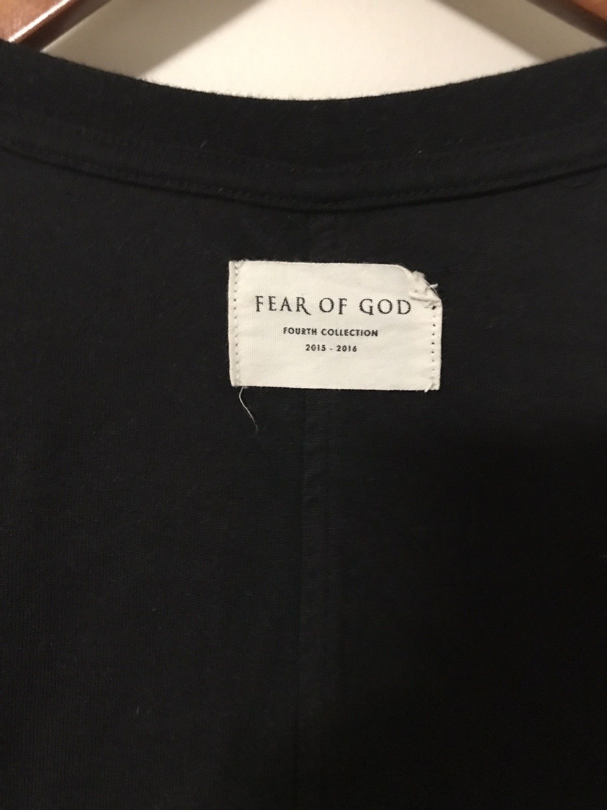 Fear of God 4th Collection Inside Out Black T Size US M / EU 48-50 / 2 - 3 Thumbnail