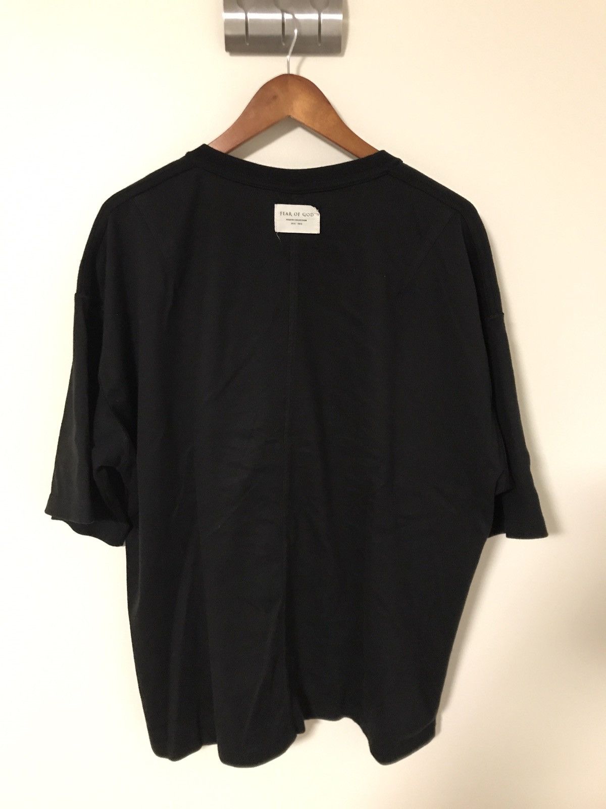 Fear of God 4th Collection Inside Out Black T Size US M / EU 48-50 / 2 - 2 Thumbnail