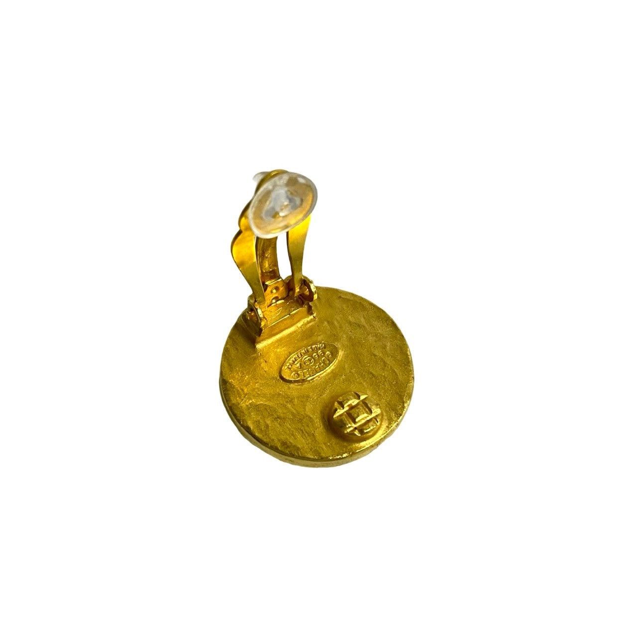 Chanel Chanel Earrings Gold Plated Size ONE SIZE - 2 Thumbnail
