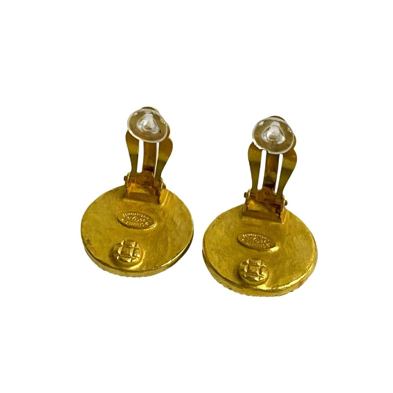 Chanel Chanel Earrings Gold Plated Size ONE SIZE - 5 Thumbnail