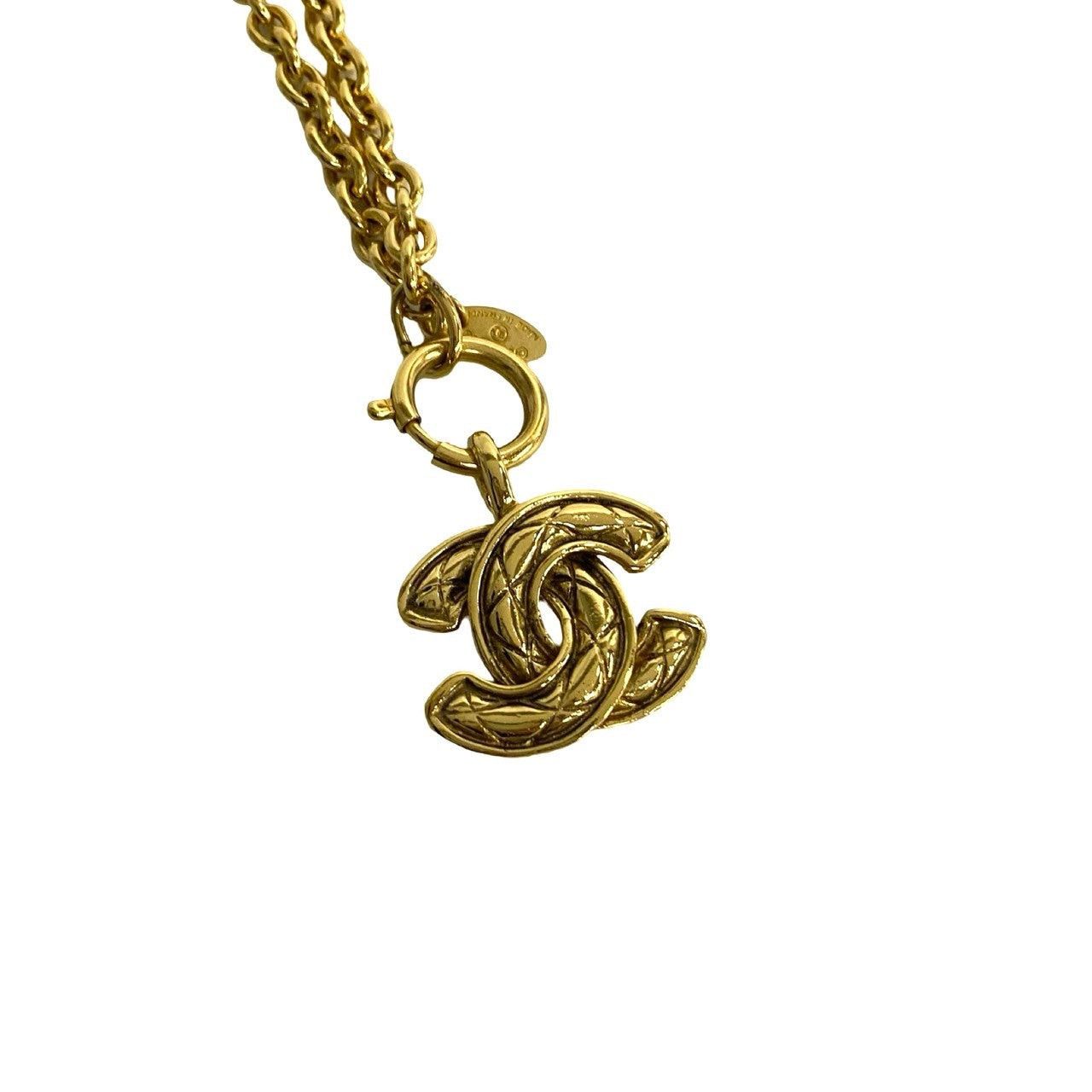 Chanel Chanel Necklace Gold Plated Size ONE SIZE - 4 Thumbnail