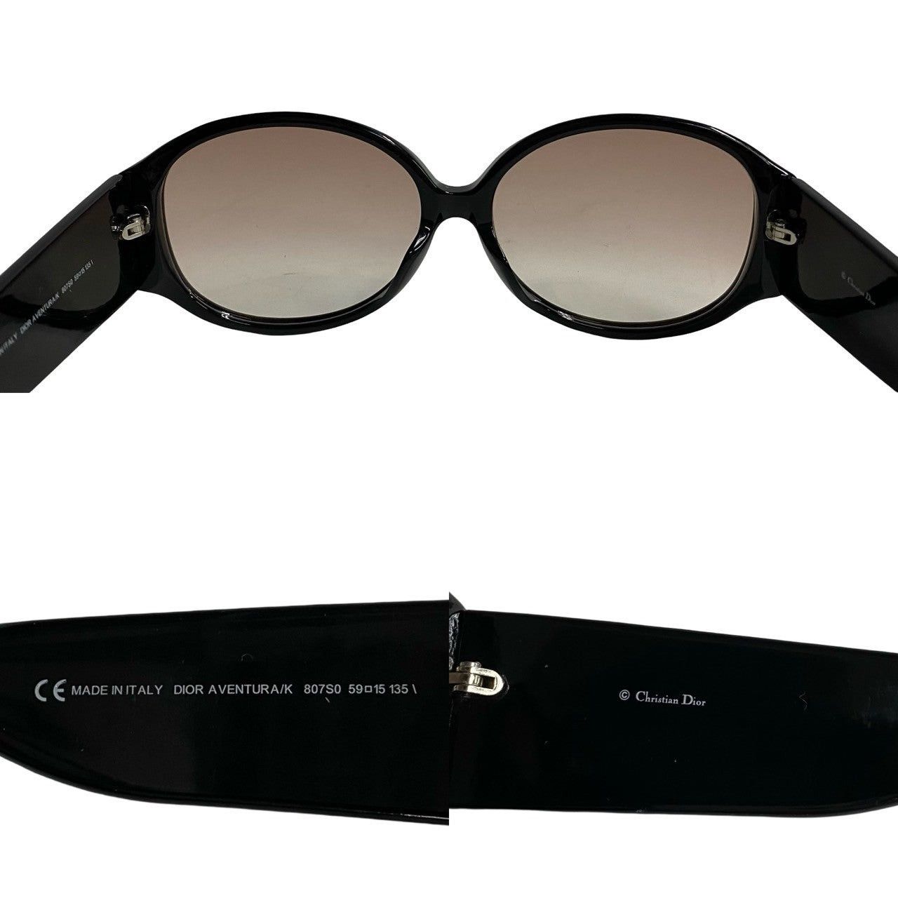 Dior Dior Sunglasses Black Plastic Size ONE SIZE - 5 Thumbnail