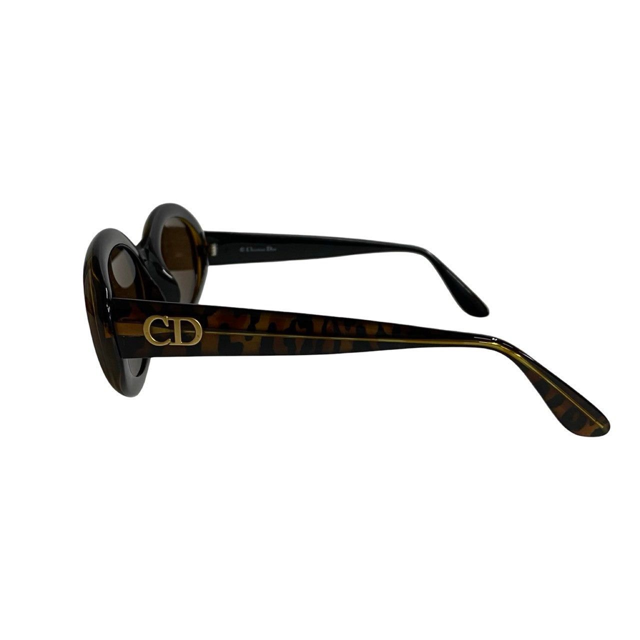 Dior Dior Sunglasses Brown Plastic Size ONE SIZE - 4 Thumbnail