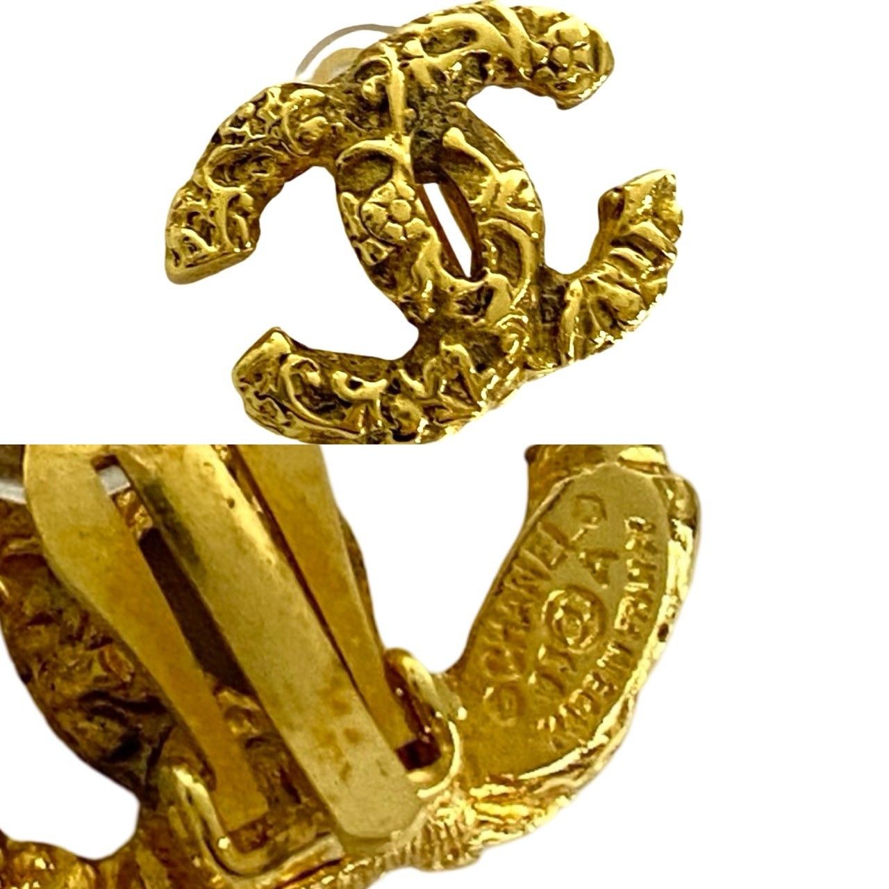 Chanel Chanel Earrings Gold Plated Size ONE SIZE - 2 Thumbnail